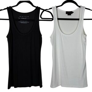 Bundle Hatch Tank Tops Size XS Black White